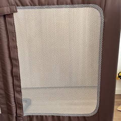 【美品】おくだけとおせんぼ スマートワイド ベビーゲート ブラウン
の画像