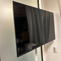2022年製　SMT-43-4K　スマートTV 43インチ　キャスター付き　
