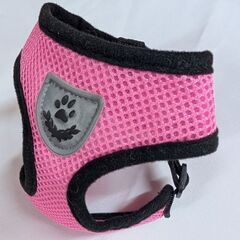 (未使用)メッシュハーネスとリーシュセット(ピンク)