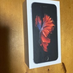 iPhone 6s Space Gray 空箱