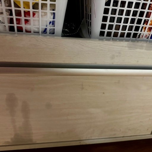 【値下げ交渉⭕️】食器棚カウンター付き バタフライテーブル