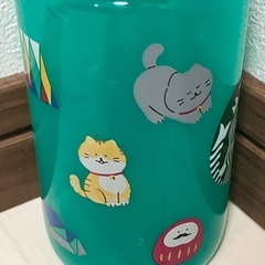 スターバックスサニーボトル　だるま　500ミリ　水筒　の画像