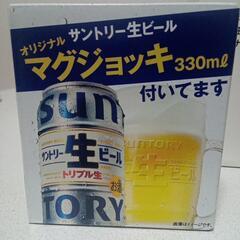 ビールジョッキとグラスの画像