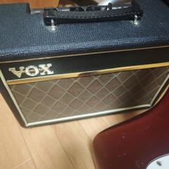 エレキギター、VOXアンプの画像