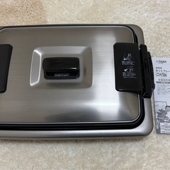 お値下げ　新品同様　タイガー　ホットプレートこれ1台　焼肉もたこ焼きも出来ます。の画像