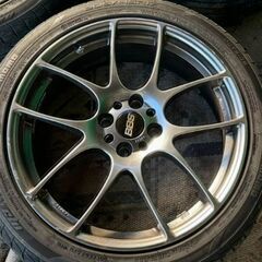 お話中です。ＢＢＳ アルミホイール　タイヤ　4本セットの画像