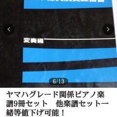ヤマハグレード関係楽譜等9冊の画像