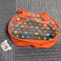 【新品・タグ付き】リラックマ ★ カラフルクリアバッグ　希少の画像