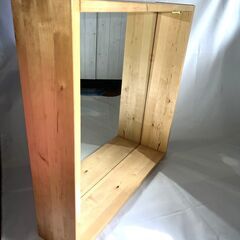廃番 IKEA イケア  MOLGER  モルガー 壁掛け鏡  ウォールミラー  ナチュラルの画像