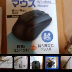 wifeルーター マウス、wifeレシーバの画像