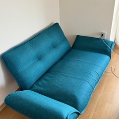 2人掛けコンパクトカウチソファ