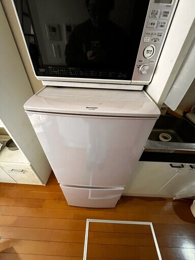 一人暮らし用冷蔵庫（白） (たまごやき) 反町のキッチン家電