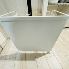 【引渡決定】【美品】tower ゴミ箱 3分別　分別ダストボックス キャスター付きの画像