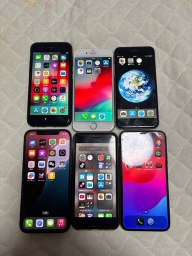 iPhone 6台セット