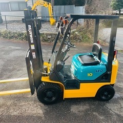 コマツ KOMATSU FG10T-16 1t ★997時間★ガソリン★ (オートマ) ★栃木県(下取り可能です)の画像