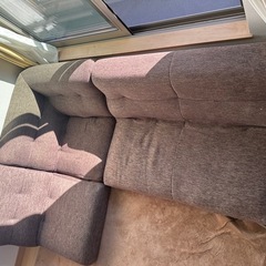 ニトリ ローソファー3点セットの画像