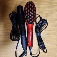 ヘアアイロン ヘアブラシセットの画像