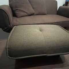 ソファ　オットマン付き✨の画像