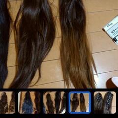 ワンタッチ式ウィッグロングの画像