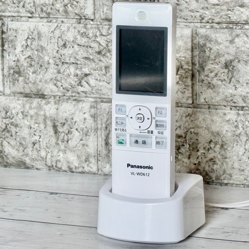 Panasonic ワイヤレスモニター子機 VL-WD612 (maro) 共和の生活家電