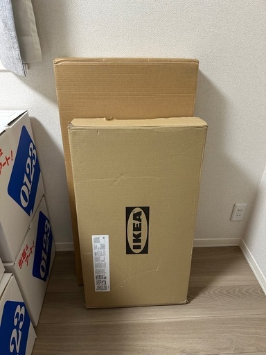 【値下げ】新品未開封 IKEAタンス　MALM 引き出し4段　