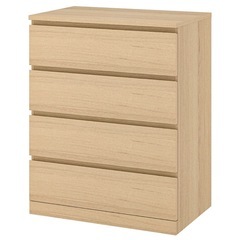 新品未開封 IKEAタンス　MALM 引き出し4段　