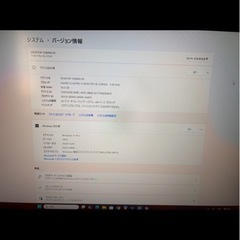 ゲーミングデスクトップセット PC + モニター + キーボード + マウスの画像