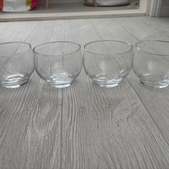 美品❣️冷茶用　グラス　4個