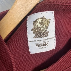 トムandジェリーのロングTシャツの画像
