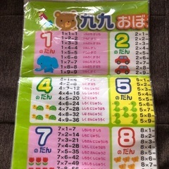 おふろポスター九九