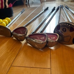 ミズノ　efil レディース ボール　グローブセット　ゴルフセット　の画像