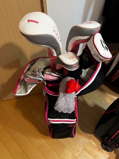 ミズノ　efil レディース ボール　グローブセット　ゴルフセット