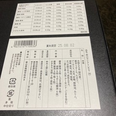 名店新品　お菓子の画像