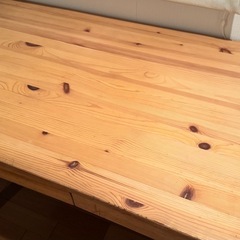 ★無印良品★学習机・仕事机の画像