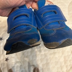 ミキハウス　ミズノ　コラボシューズ　14センチの画像