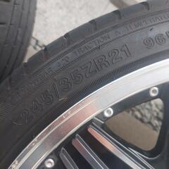 4本セットSessions21インチ美品245/35R21の画像