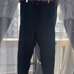 H&M スウェットセットアップ　ブラック　XLの画像