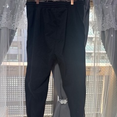 H&M スウェットセットアップ　ブラック　XLの画像