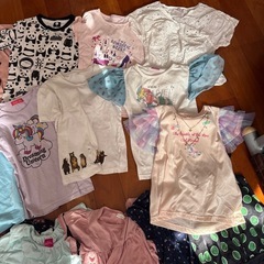 半袖　ワンピース　女の子　120 130の画像