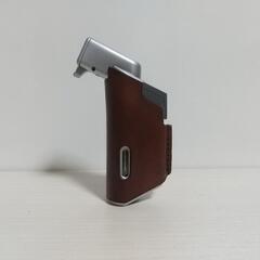 SOTO(ソト)マイクロトーチエッジ用 ハンドメイドレザーケース(ブラウン)の画像