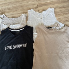 ⚠️お取引中⚠️夏タンクトップ5枚セットの画像