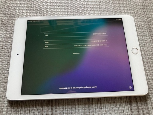iPad mini5　Wi-Fi + Cellular
