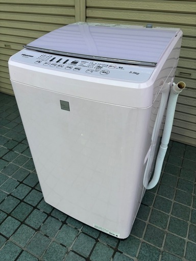 ※終了※ピンク★ 洗濯機 ハイセンス 5.5kg 2019年製