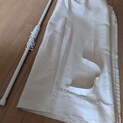 つっぱり棒＋カーテンの画像