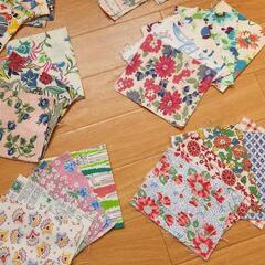 手芸　海外個人輸入　パッチワーク　布　40枚の画像