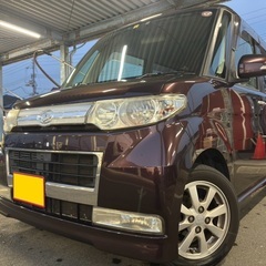 Bluetoothナビ付き☆月々9千円〜分割可❗️車検2年付き！【名義変更代込み】広い車内！大人気‼️ダイハツ タントカスタム☆Bluetooth対応SDナビ付き☆ETC付き☆純正アルミ☆事故修復歴無し☆電動スライドドア☆ドライブレコーダー☆そのまま乗って帰れます！の画像