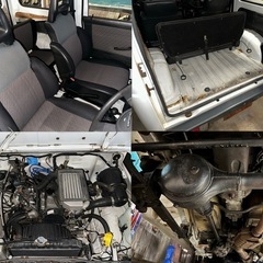 スズキ ジムニー JA11 HC 3型 MT ホワイト 白 エアコン付 車検付コミコミの画像