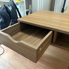 収納つき ローテーブルの画像