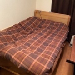 シングルベッドフレーム　引き出し付き 【引取限定】@東京都新宿区早稲田駅 シングルベッドフレーム引き出し付き 【引取限定】@東京都新宿区