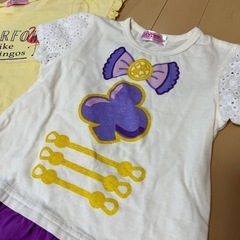 120cmTシャツワンピセットの画像